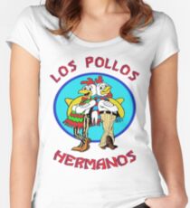 Los Pollos Hermanos Women's Fitted Scoop T-Shirt