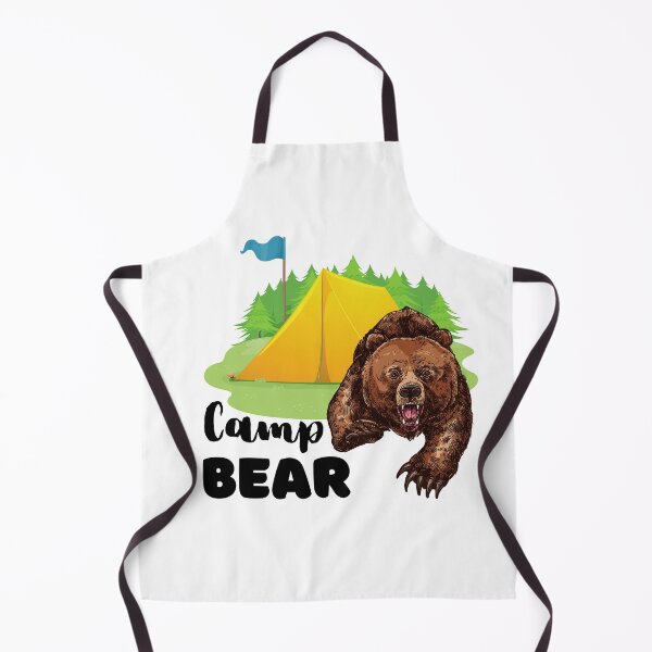 Item preview, Camping Bear Camp Wild Brown Bear Tent Explorer Expedition Hiking Campers  designed and sold by ChooproClothing.