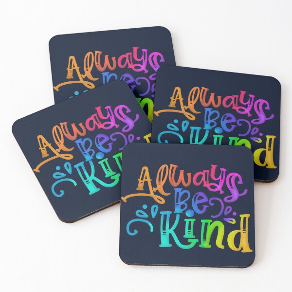 Item preview, Always Be Kind - Positivity and Happiness Rainbow designed and sold by madtoyman.