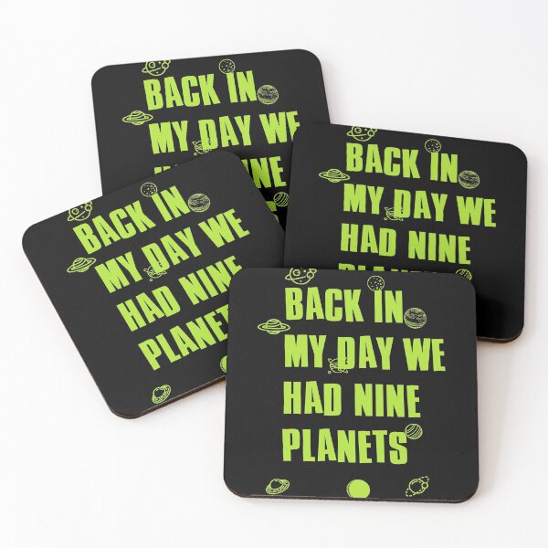 Item preview, Back in my days we had nine planets  designed and sold by Designs-RZ.