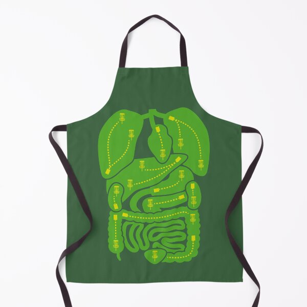 Item preview, Disc Golf Frolf Course Map Internal Organs Human Anatomy designed and sold by GrandeDuc.