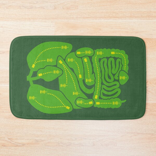Item preview, Disc Golf Frolf Course Map Internal Organs Human Anatomy designed and sold by GrandeDuc.