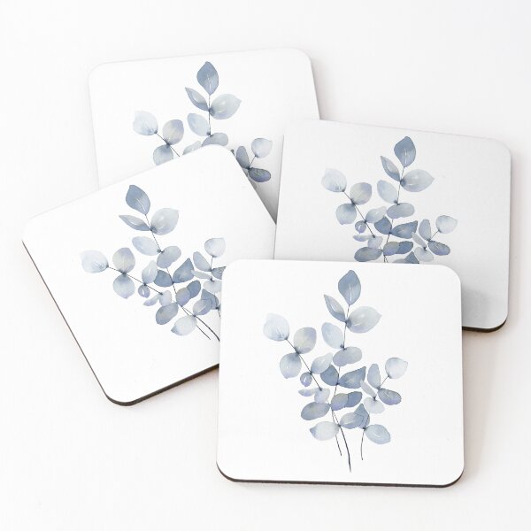 Item preview, Eucalyptus Leaves Botanical Watercolor designed and sold by Alisha Watercolors.