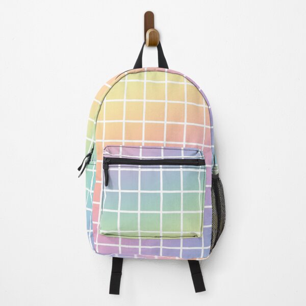 Item preview, Rainbow colorful grid cute aesthetic designed and sold by Groovysheck.