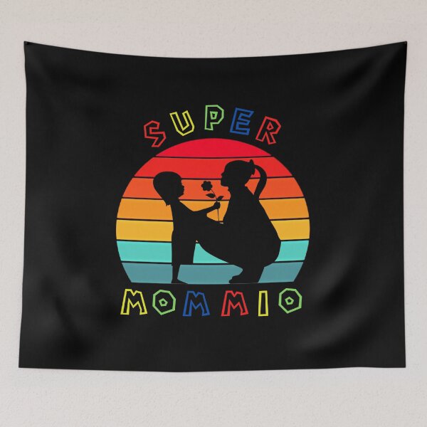 Item preview, Super Mommio With Retro Sunset Mothers Day Gift designed and sold by Davestre.