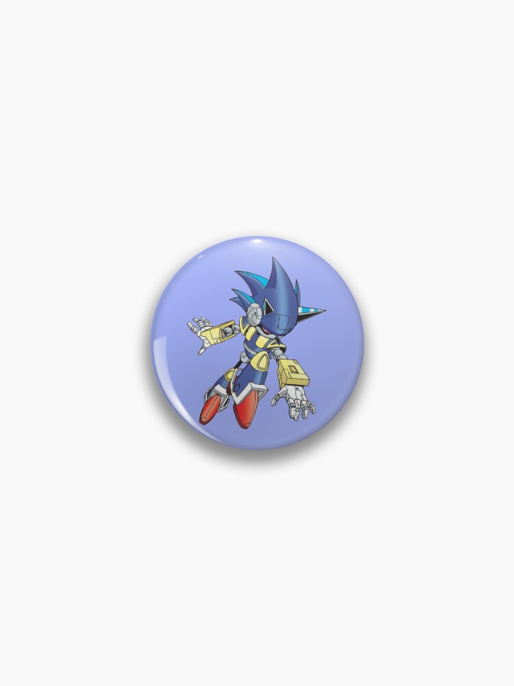 Mecha Sonic - Sonic - Pin