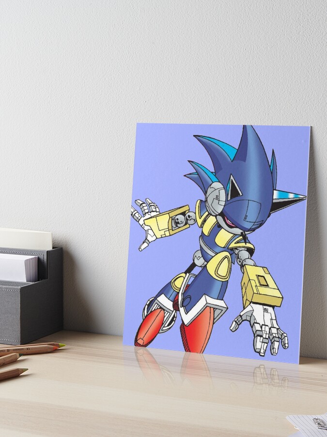 Mecha Sonic Hardcover Journal for Sale by Design-By-Dan