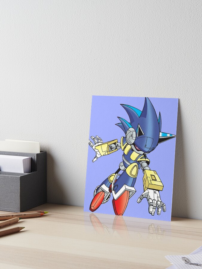 Mecha Sonic Poster for Sale by Design-By-Dan