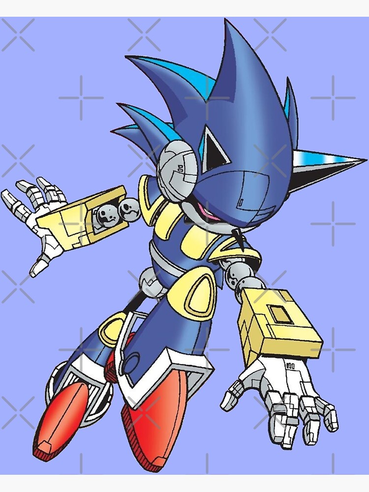 mecha sonic - Mecha Sonic - Posters and Art Prints