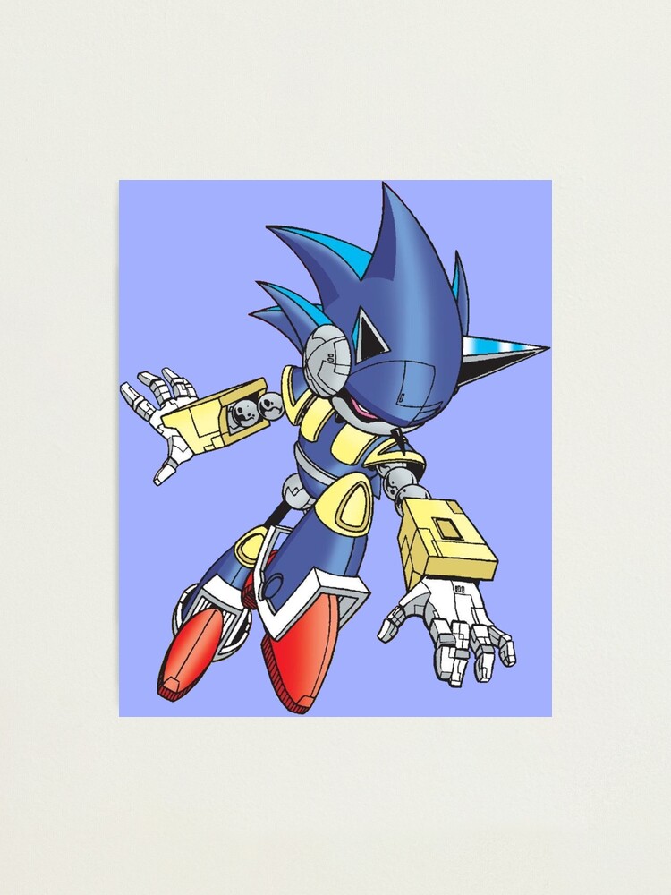 A unique mecha sonic design