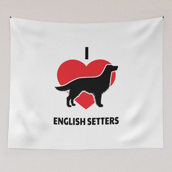Item preview, I Love English Setters! designed and sold by DogCatLover42.