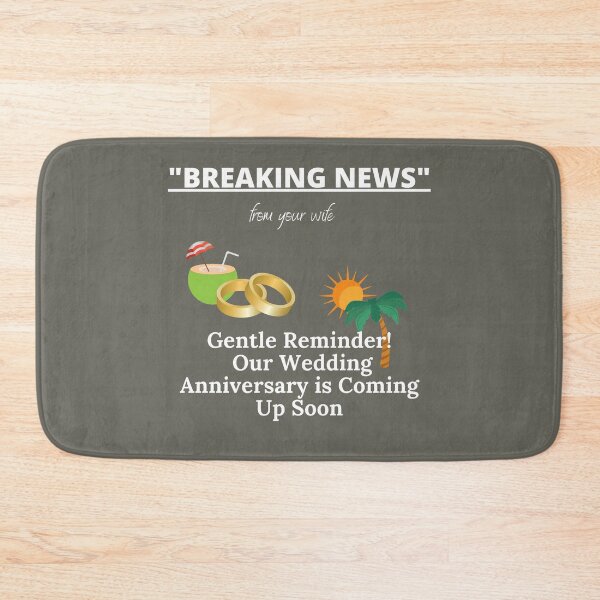 Item preview, Wedding anniversary reminder designed and sold by rocklegends99.