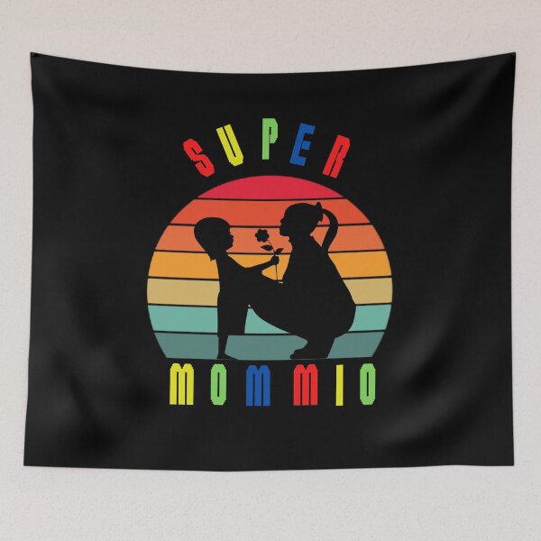 Item preview, Super Mommio With Retro Sunset Funny Mothers Day Gift  designed and sold by Davestre.