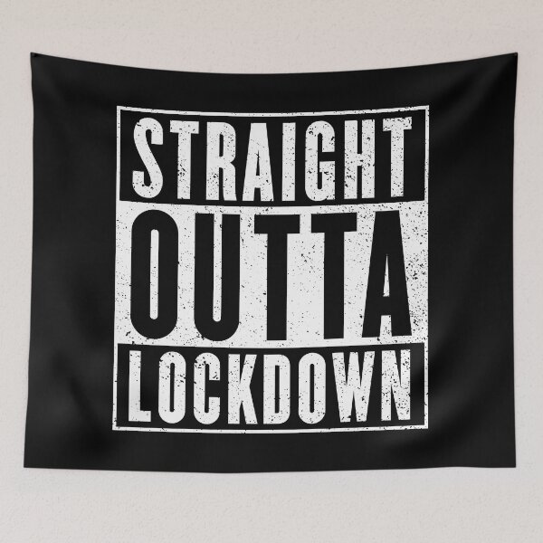 Item preview, STRAIGHT OUTTA LOCKDOWN designed and sold by STUDIO-72.