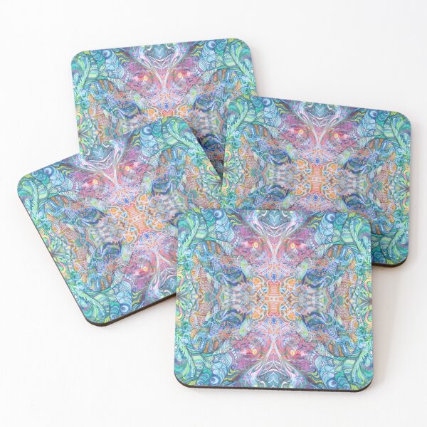 Item preview, Psychedelic say NO to drugs Doodle designed and sold by Marleen Paddy Visser.