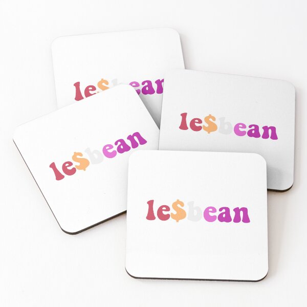 Item preview, Le dollar bean le$bean (cute lesbian funny tiktok voice) lesbian pride flag pink purple orange designed and sold by emcazalet.