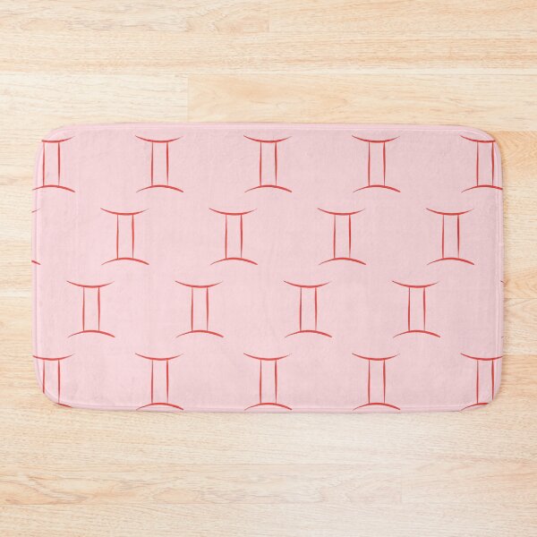Item preview, minimalist gemini pattern in red and pink designed and sold by neopop.