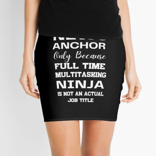 mini skirt news anchor