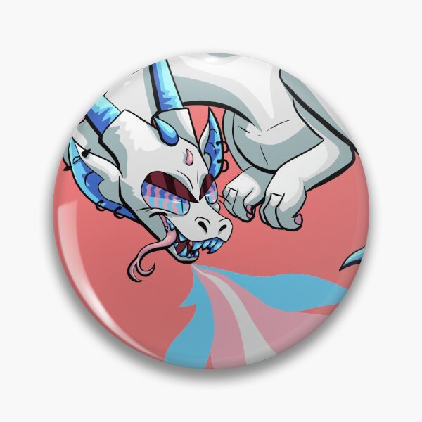 Item preview, Transgender and Nonbinary Pride Dragon  designed and sold by genosroootbeer.
