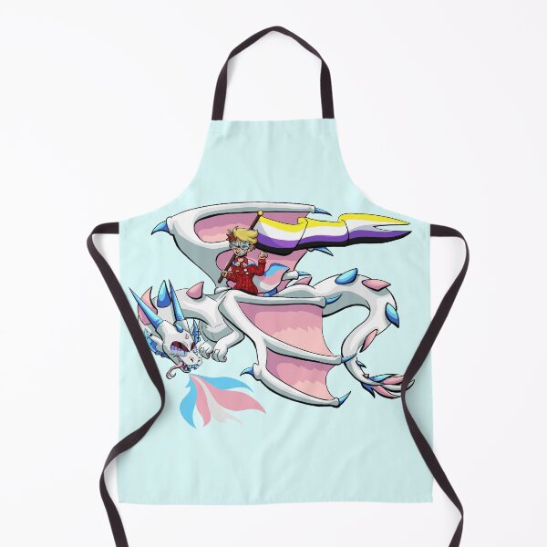 Item preview, Transgender and Nonbinary Pride Dragon designed and sold by genosroootbeer.