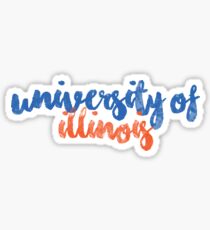University of Illinois Sticker