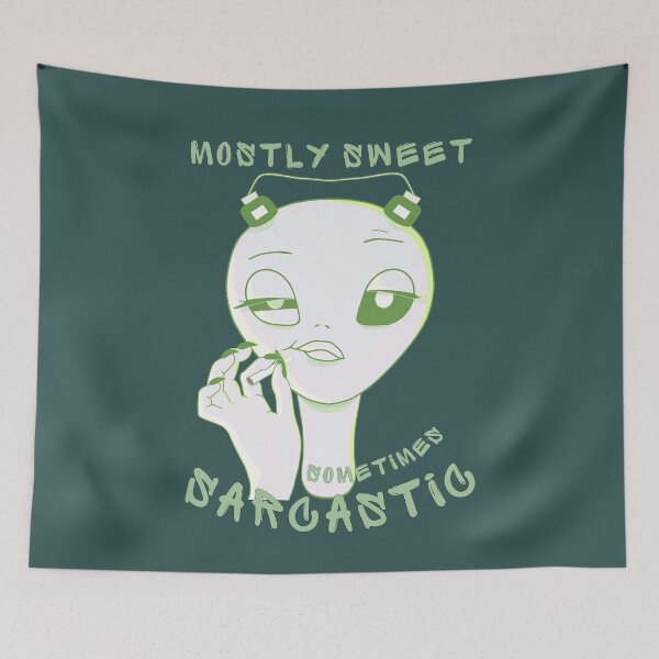 Item preview, Mostly Sweet Sometimes Sarcastic Eco designed and sold by ViewerEqualsPhoton.