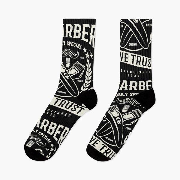 Item preview, In Barbers, We Trust designed and sold by lunegreiros.