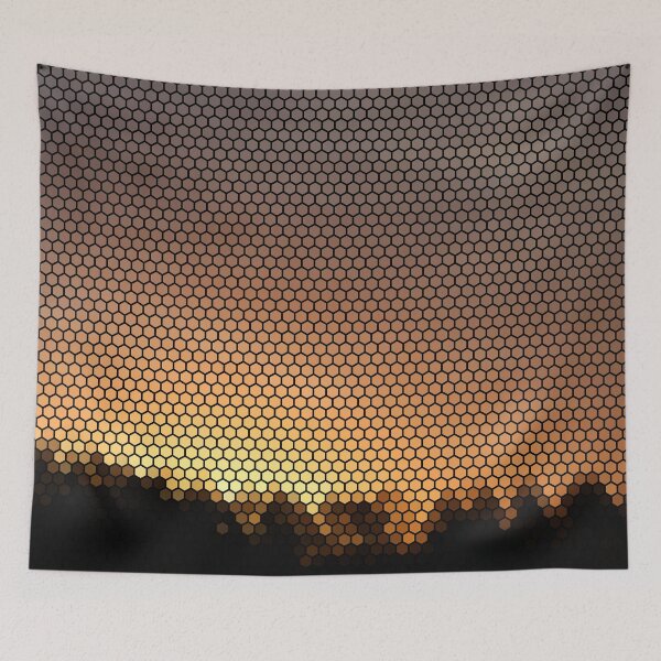 Item preview, Glittery Gold and Copper Sunset designed and sold by ckylin.