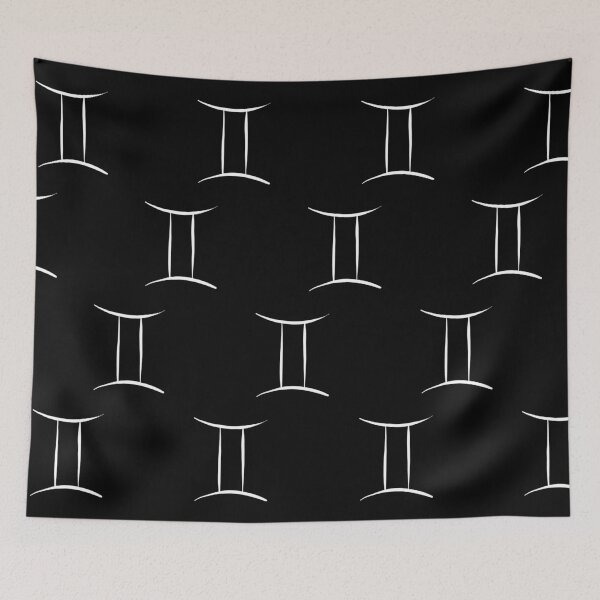 Item preview, minimalist gemini in black and white  designed and sold by neopop.
