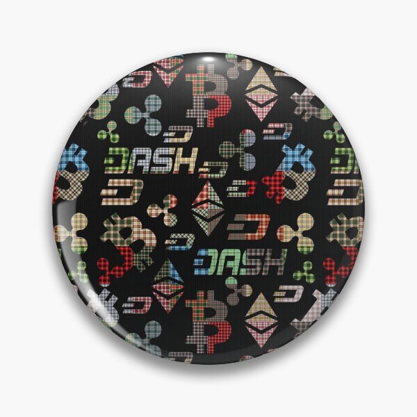 Item preview, Pattern of cryptocurrency symbols designed and sold by ivanoel.