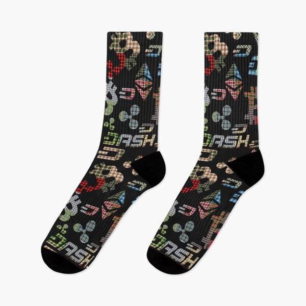 Item preview, Pattern of cryptocurrency symbols designed and sold by ivanoel.