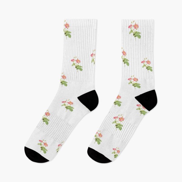Item preview, Beautiful rose design with peony in bright and sunny pink and yellow and green leaves and buds designed and sold by LeBreab.