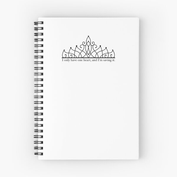 Item preview, I Only Have One Heart The Heir Quote designed and sold by doodlesbyCara.