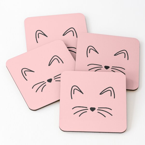 Item preview, Mustache face Cat Chat Kitty Chaton, I Love Cats, Animal Lover, Chat Lover Cute Women designed and sold by magicos1.