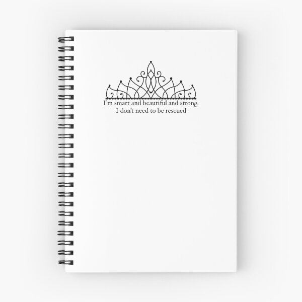Item preview, I'm Smart and Beautiful and Strong The Heir Quote designed and sold by doodlesbyCara.