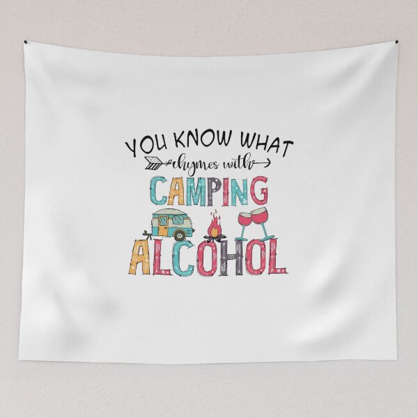 Item preview, camping alcohol  designed and sold by jasminego7.