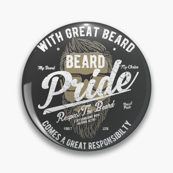 Item preview, With great beard comes a great responsibility designed and sold by lunegreiros.