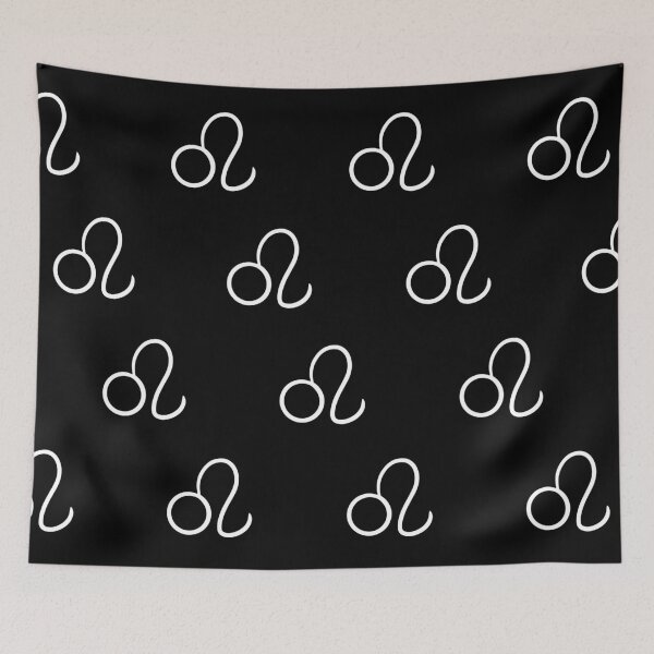 Item preview, minimalist leo pattern in black and white  designed and sold by neopop.
