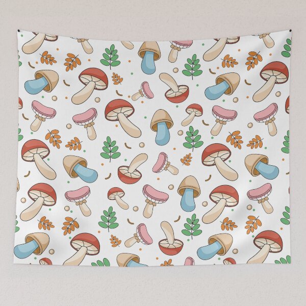 Item preview, Mushrooms coloring Forest mushrooms print Mushrooms pictures Mushrooms artwork designed and sold by PicForHome.