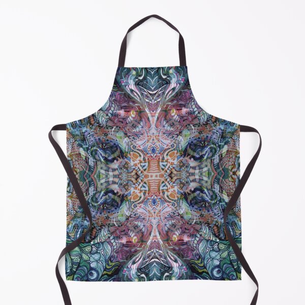 Item preview, Desaturated Psychedelic say NO to drugs Doodle: designed and sold by Marleen Paddy Visser.