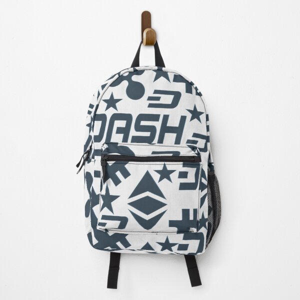 Item preview, Cryptocurrency symbols blue and white designed and sold by ivanoel.