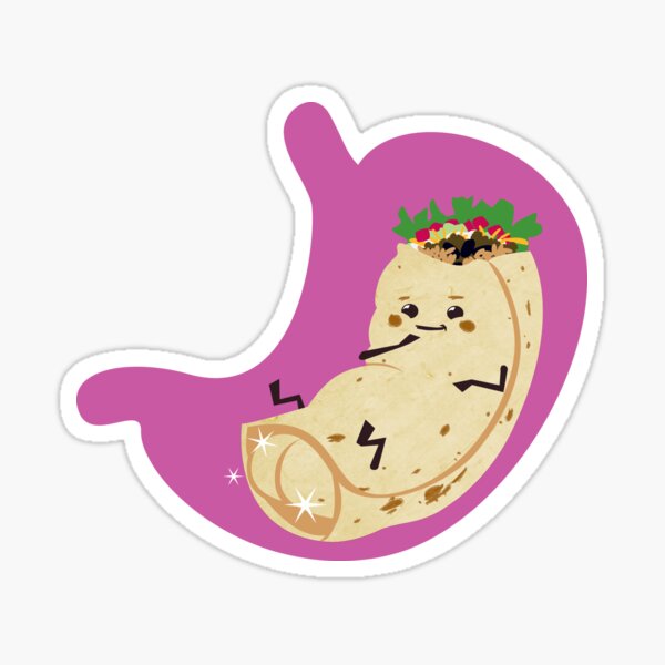 Burrito Baby Sticker