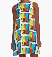 Abstract Art A-Line Dress