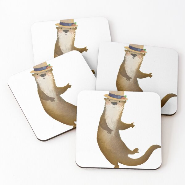 Item preview, Dancing Otter Hat Cute Michael designed and sold by Fine Art California.