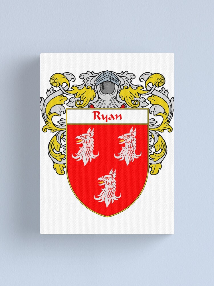 ryan-coat-of-arms-ryan-family-crest-canvas-print-by-irisharms