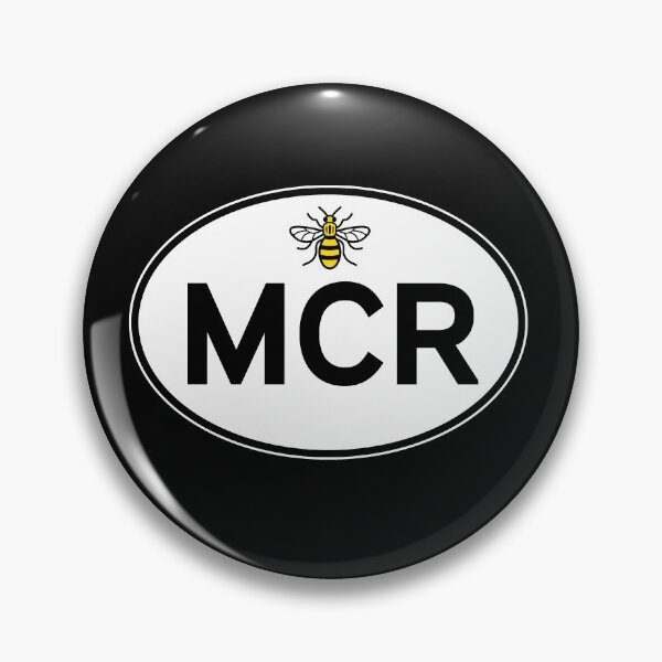 Item preview, Manchester oval city plate with bee designed and sold by bravoalpha.