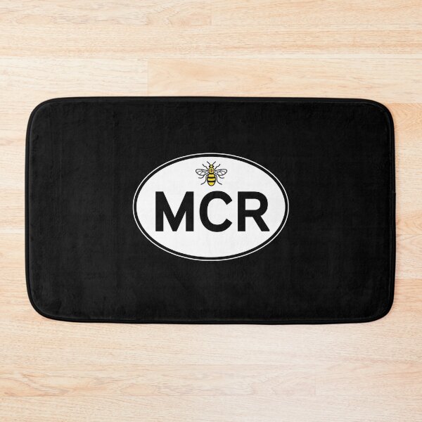 Item preview, Manchester oval city plate with bee designed and sold by bravoalpha.