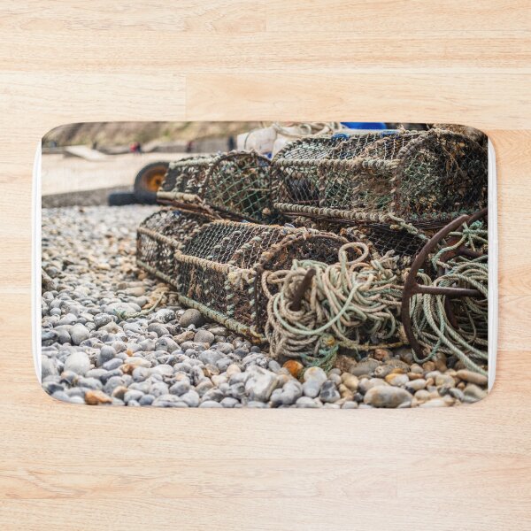 Item preview, Crab pots and lobster traps on Cromer beach designed and sold by yackers1.