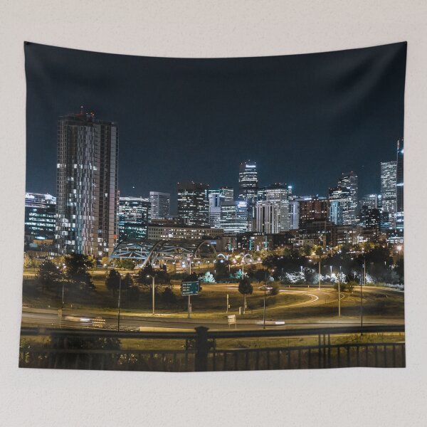 Item preview, Denver Colorado Skyline at Night designed and sold by Robtography.