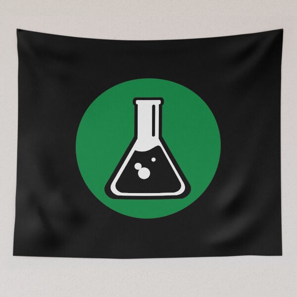 Item preview, Jaded Scientist Logo Symbol - Geek, Nerd, Steminist, Science, Beaker, Lab designed and sold by jadedscientist.